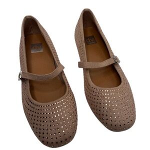 DV by Dolce Vita Tan Studded Kids Flats